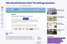 Why Should Women Vote? The Suffrage Question Interactive Why Should Women Vote? The Suffrage Question Interactive