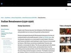 Italian Renaissance (1330-1550)   Interactive Italian Renaissance (1330-1550)   Interactive