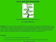 Jack and the Beanstalk Lesson Plan Jack and the Beanstalk Lesson Plan