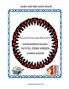 James and the Giant Peach Lesson Plan James and the Giant Peach Lesson Plan