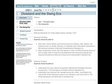 Jazz in America Lesson Plan Jazz in America Lesson Plan