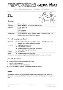Jobs Lesson Plan Jobs Lesson Plan