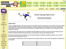 Circuit Training Lesson Plan Circuit Training Lesson Plan