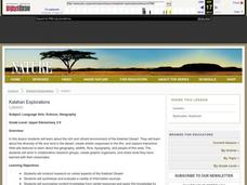 Kalahari Explorations Lesson Plan Kalahari Explorations Lesson Plan