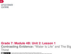 EngageNY Grade 7 ELA: Module 4b, Unit 2: Research Study: Industrial and Agricultural Water Management EngageNY Grade 7 ELA: Module 4b, Unit 2: Research Study: Industrial and Agricultural Water Management