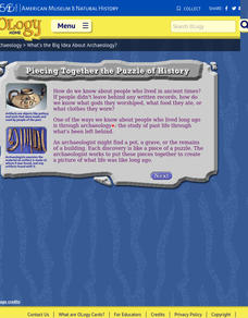 What's the Big Idea About Archeology Website What's the Big Idea About Archeology Website