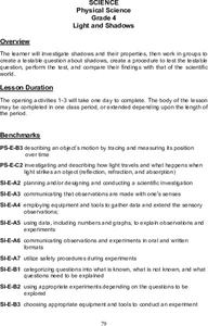Light And Shadows Lesson Plan Light And Shadows Lesson Plan