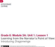 Learning from the Narrator’s Point of View: Introducing Dragonwings Lesson Plan Learning from the Narrator’s Point of View: Introducing Dragonwings Lesson Plan