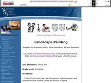 Landscape Painting Lesson Plan Landscape Painting Lesson Plan