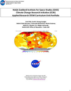 Earth’s Energy Budget Unit Plan Earth’s Energy Budget Unit Plan