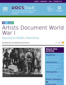 Artists Document World War I Interactive Artists Document World War I Interactive