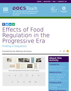 Effects of Food Regulation in the Progressive Era Interactive Effects of Food Regulation in the Progressive Era Interactive