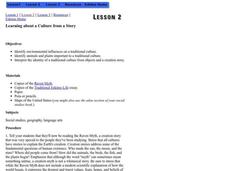 Learning about a Culture from a Story Lesson Plan Learning about a Culture from a Story Lesson Plan