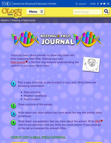 Keeping a Field Journal Activity Keeping a Field Journal Activity