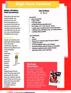 High Tech Fashion Activity High Tech Fashion Activity