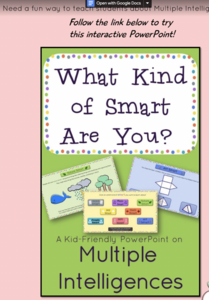 What Kind of Smart Are You Worksheet What Kind of Smart Are You Worksheet