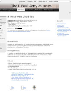 If These Walls Could Talk Lesson Plan If These Walls Could Talk Lesson Plan