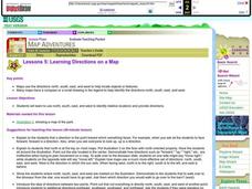 Learning Directions on a Map Lesson Plan Learning Directions on a Map Lesson Plan