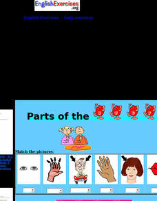 ESL: Parts of the Body Interactive ESL: Parts of the Body Interactive