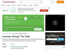 Learning through The Duke Lesson Plan Learning through The Duke Lesson Plan