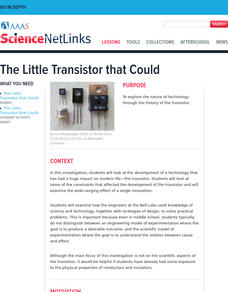 The Little Transistor That Could Lesson Plan The Little Transistor That Could Lesson Plan
