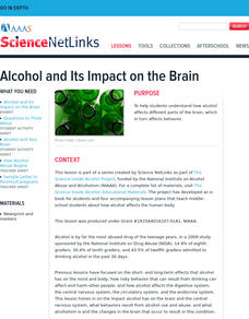 Alcohol and Its Impact on the Brain Lesson Plan Alcohol and Its Impact on the Brain Lesson Plan