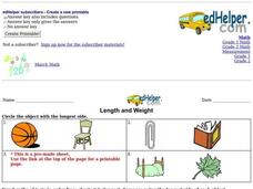 Length and Weight Worksheet Length and Weight Worksheet