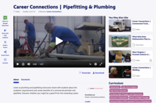 Career Connections | Pipefitting and Plumbing Instructional Video Career Connections | Pipefitting and Plumbing Instructional Video