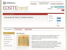 Leonardo da Vinci: Creative Genius Lesson Plan Leonardo da Vinci: Creative Genius Lesson Plan