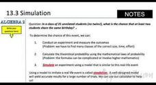 Simulations Instructional Video Simulations Instructional Video