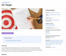 On Target Activity On Target Activity