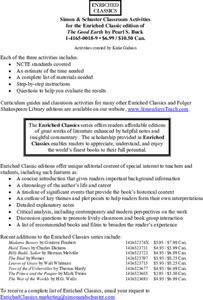 Classroom Activities for The Good Earth by Pearl S. Buck Unit Plan Classroom Activities for The Good Earth by Pearl S. Buck Unit Plan