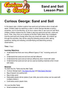 Curious George: Sand and Soil Lesson Plan Curious George: Sand and Soil Lesson Plan
