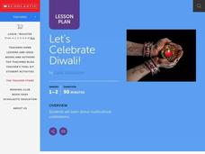 Let's Celebrate Diwali! Lesson Plan Let's Celebrate Diwali! Lesson Plan