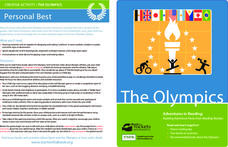 Reading Adventure Pack: The Olympics Activity Reading Adventure Pack: The Olympics Activity