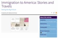 Immigration to America: Stories and Travels Interactive Immigration to America: Stories and Travels Interactive