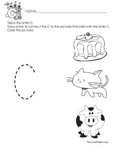 Letter C Lesson Plan Letter C Lesson Plan