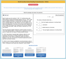 North Carolina Colony Interactive North Carolina Colony Interactive