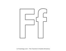 Letter Ff Printables Letter Ff Printables