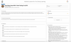 How Many Days Will It Take? Eating To 6,972!: Partial Quotients Lesson Plan How Many Days Will It Take? Eating To 6,972!: Partial Quotients Lesson Plan
