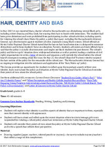 Hair, Identity and Bias Lesson Plan Hair, Identity and Bias Lesson Plan