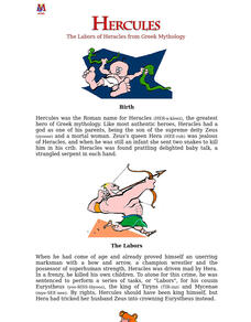 Mythweb: Greek Mythology: The Labors of Heracles from Greek Mythology Website Mythweb: Greek Mythology: The Labors of Heracles from Greek Mythology Website