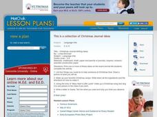 Christmas Journal Writing Ideas Lesson Plan Christmas Journal Writing Ideas Lesson Plan