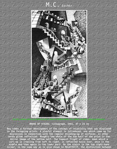 Etropolis: Escher's House of Stairs Graphic Etropolis: Escher's House of Stairs Graphic