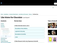 Like Water for Chocolate Interactive Like Water for Chocolate Interactive