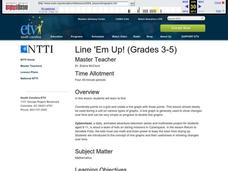 Line 'Em Up! Lesson Plan Line 'Em Up! Lesson Plan