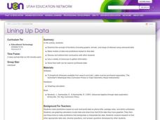 Lining Up Data Lesson Plan Lining Up Data Lesson Plan