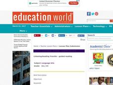 Listening/Reading Transfer - Guided Reading Lesson Plan Listening/Reading Transfer - Guided Reading Lesson Plan