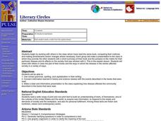 Literary Circles Lesson Plan Literary Circles Lesson Plan