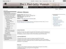 Literary Odyssey Unit Plan Literary Odyssey Unit Plan